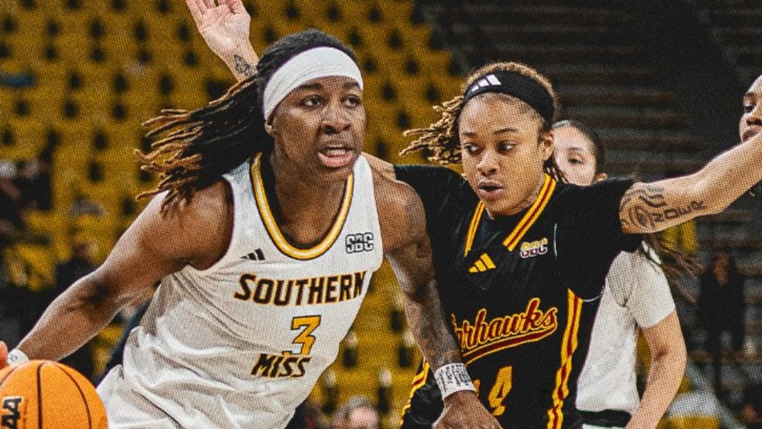 The Southern Miss Lady Eagles fell to the ULM Lady Warhawks on Thursday night at Reed Green Coliseum. The Southern Miss Lady Eagles fell to the ULM Lady Warhawks on Thursday night at Reed Green Coliseum.