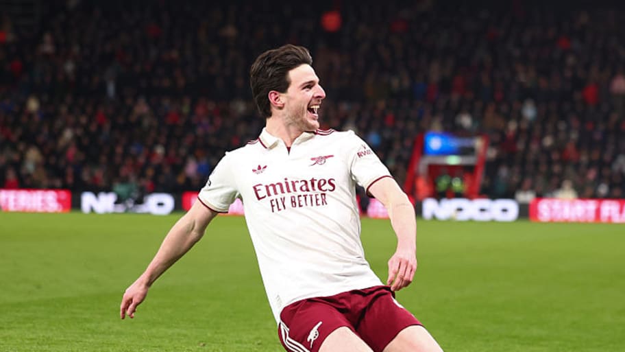 Arsenal midfielder Declan Rice