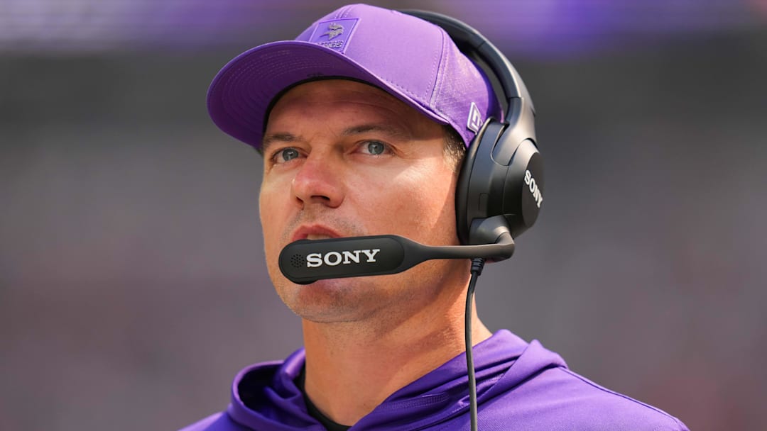 Minnesota Vikings head coach Kevin O'Connell Minnesota Vikings head coach Kevin O'Connell