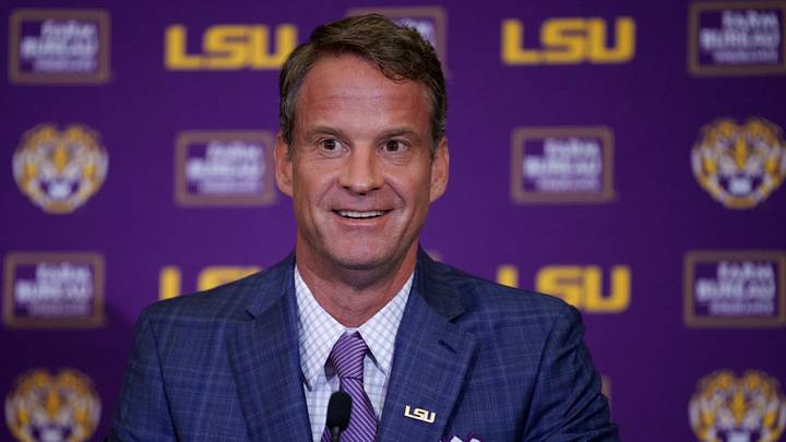 LSU new head coach Lane Kiffin