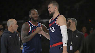Kawhi Leonard, Ivica Zubac, LA Clippers