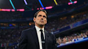Simone Inzaghi, ancien entraîneur de l'Inter Milan après le match face au PSG. 
