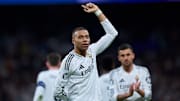 Kylian Mbappe scored three against the Cityzens