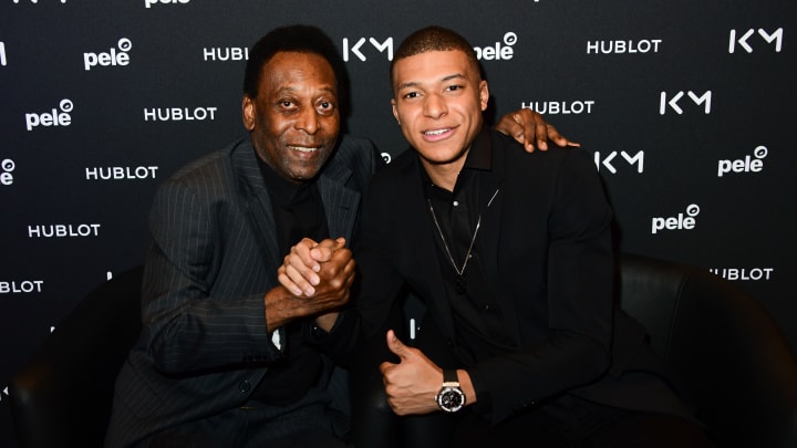 Kylian Mbappé a soutenu Pelé sur Twitter