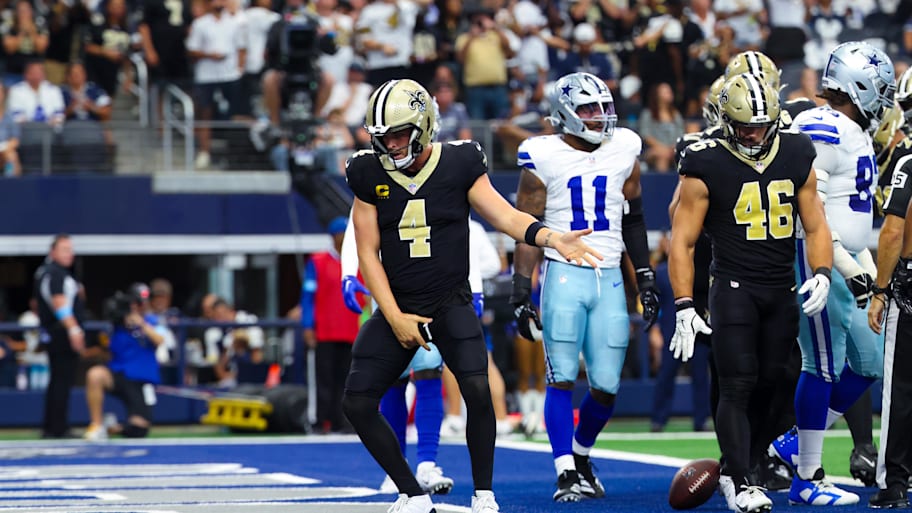 The Saints came into AT&T Stadium and absolutely dominated the Cowboys | Kevin Jairaj-Imagn Images