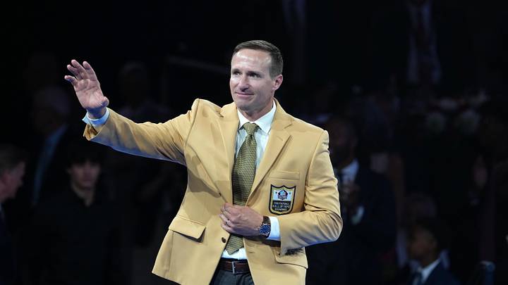 Former New Orleans Saints quarterback Drew Brees