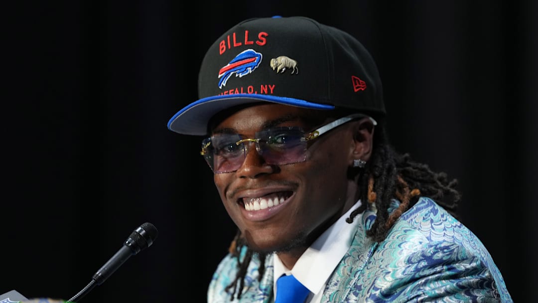 Apr 24, 2025; Green Bay, WI, USA; Maxwell Hairston.