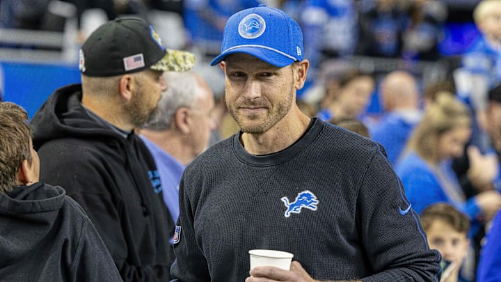 Detroit Lions offensive coordinator Ben Johnson
