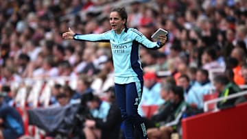 Renee Slegers stepped up as interim manager in Jonas Eidevall's absence