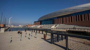Views Of Everton's Bramley-Moore Dock Stadium