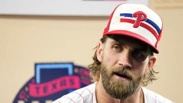 Phillies first baseman Bryce Harper wants to see MLB go back to using regular uniforms in the All-Star Game
