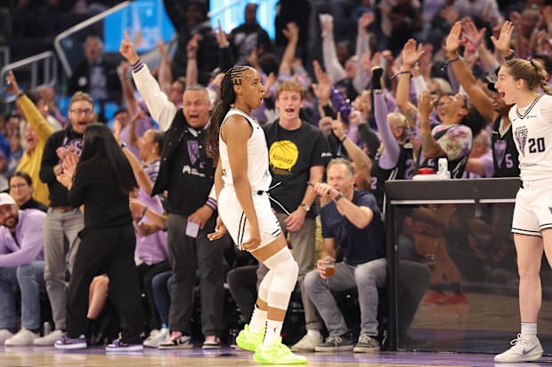 Golden State Valkyries forward Kayla Thornton. 