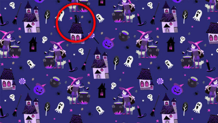 halloween-themed hidden image puzzle