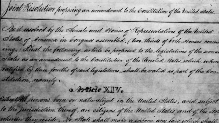 14th Amendment To US Constitution