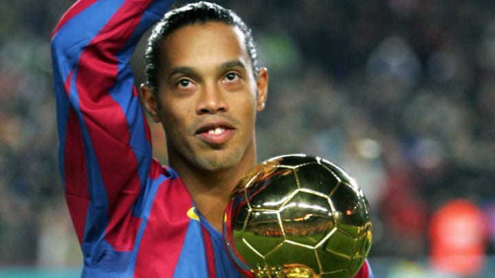 FC Barcelona's Brazilian Ronaldinho show