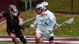 Boys' Latin opened league play in the MIAA A Conference with a win over then No. 2 Archbishop Spalding.