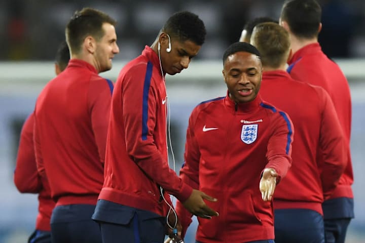 Raheem Sterling, Marcus Rashford