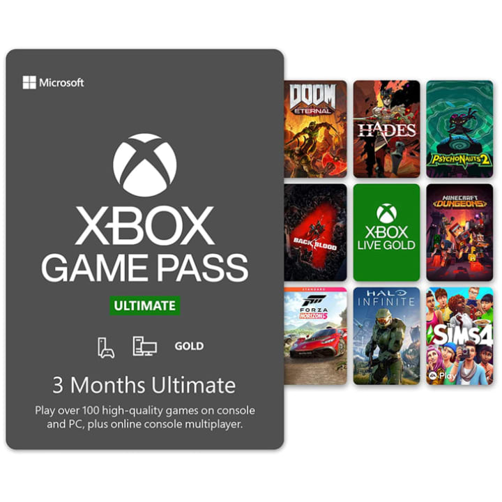 Best last-minute gifts: Xbox Game Pass Ultimate: Three-Month Membership [Digital Code]