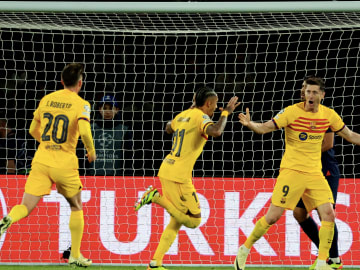 Barcelona menang 3-2 atas PSG dalam leg pertama babak perempat final Liga Champions.