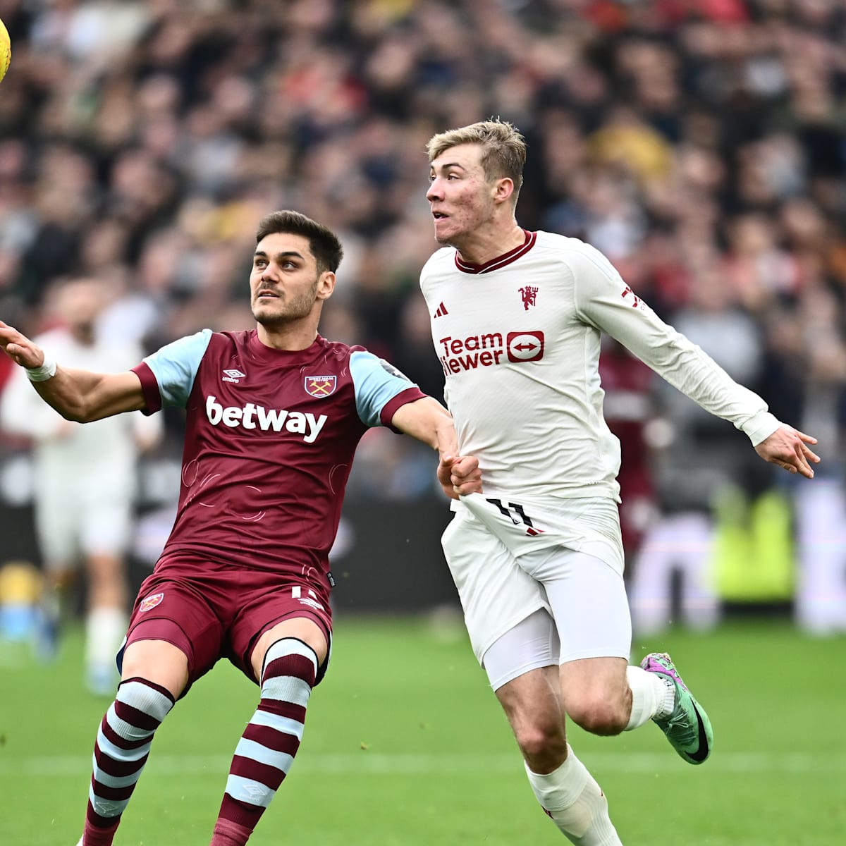 Man utd vs west ham tv coverage on sale