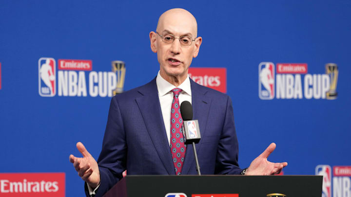 NBA commissioner Adam Silver met with NCAA president Charlie Baker to discuss sports betting and college eligibility.