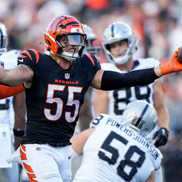 Cincinnati Bengals linebacker Logan Wilson.