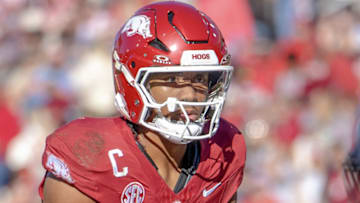 Arkansas Razorbacks quarterback Taylen Green is once again key to the Hogs' chance of winning. He'll have to lead a mistake-free offense if the visiting Razorbacks are to prevail in Baton Rouge, La.