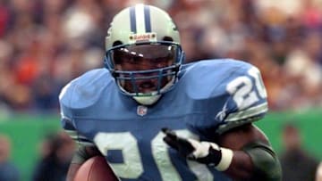 Detroit Lions running back Barry Sanders.