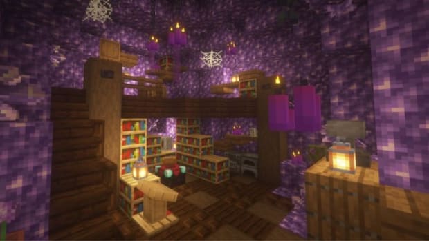 Minecraft Enchating Room