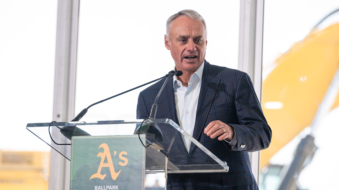 Athletics Break Ground At Las Vegas Ballpark Site