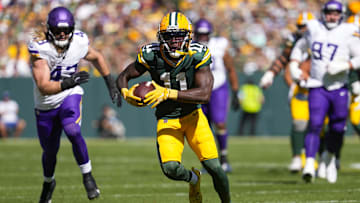 Green Bay Packers wide receiver Jayden Reed