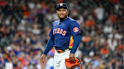 Framber Valdez se perdió la apertura ante los Rangers
