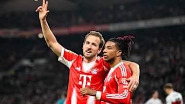 Harry Kane und Michael Olise