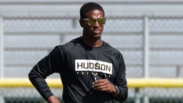 Hudson Catholic head coach Lamar McKnight (above) was tragically killed in a car crash on Friday, along with five other people, including one of his assistant coaches, in Newark, New Jersey.