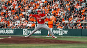 New Nebraska pitcher Cooper Katskee during his time with Miami (OH).