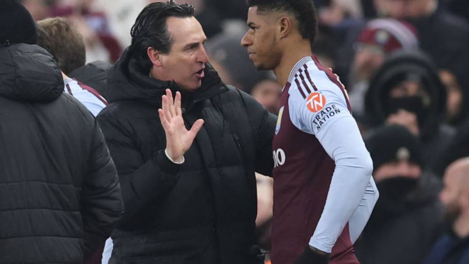 Unai Emery, Marcus Rashford