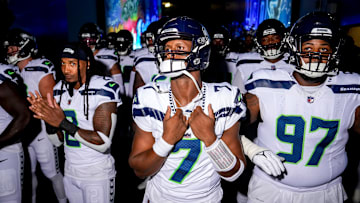 Geno Smith of the Seattle Seahawks