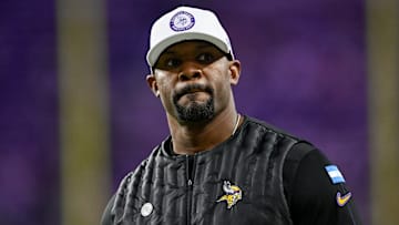 Minnesota Vikings defensive coordinator Brian Flores