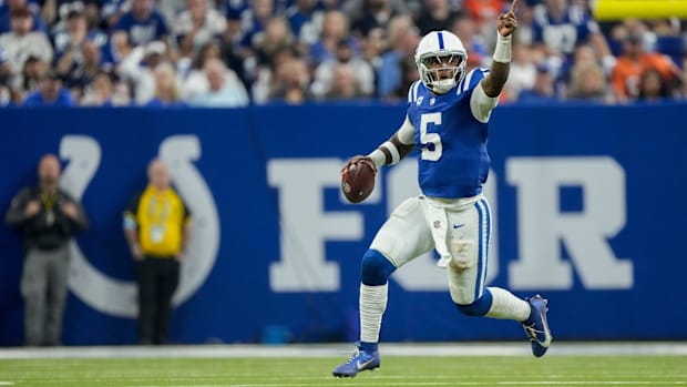 Indianapolis Colts quarterback Anthony Richardson
