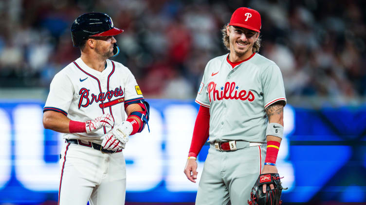 The division race is heating up between the Phillies and the Braves with a huge four-game series looming