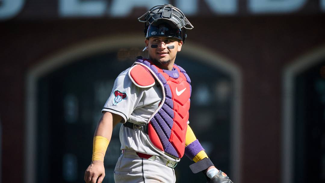 Aug 29, 2026; San Francisco, California, USA; Arizona Diamondbacks catcher Gabriel Moreno (14) walks off the field after the game against the San Francisco Giants at Oracle Park. Mandatory Credit: Robert Edwards-Imagn Images Aug 29, 2026; San Francisco, California, USA; Arizona Diamondbacks catcher Gabriel Moreno (14) walks off the field after the game against the San Francisco Giants at Oracle Park. Mandatory Credit: Robert Edwards-Imagn Images