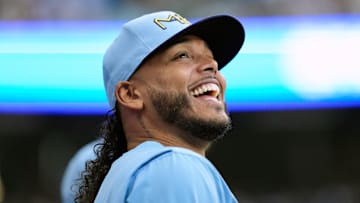 Jun 27, 2025; Milwaukee, Wisconsin, USA;  Milwaukee Brewers pitcher Freddy Peralta (51) enjoys a moment during the first inning against the Colorado Rockies at American Family Field. Mandatory Credit: Jeff Hanisch-Imagn Images