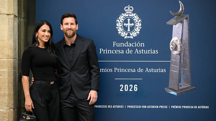 Leonel Messi Arrives In Spain For The 2026 Princess Of Asturias Awards