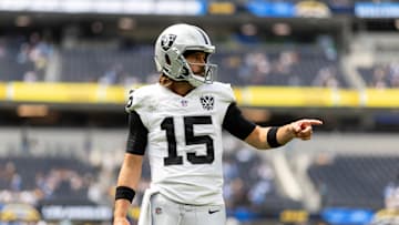 Las Vegas Raiders QB Gardner Minshew.