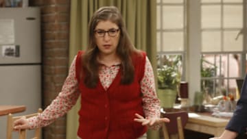 "The Explosion Implosion" - Pictured: Amy Farrah Fowler (Mayim Bialik) and Leonard Hofstadter (Johnny Galecki). Howard and Sheldon bond when they drive to the desert to shoot off a model rocket. Also, when Leonard's mom, Beverly (Christine Baranski), finds a new best friend in Penny, it rubs Leonard the wrong way, on THE BIG BANG THEORY, Monday, Oct. 16 (8:00-8:31 PM, ET/PT), on the CBS Television Network. Photo: Monty Brinton/CBS ÃÂ©2017 CBS Broadcasting, Inc. All Rights Reserved