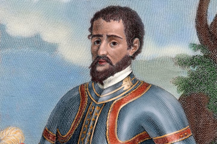 Hernando de Soto (c.1496/1497-1542). Spanish explorer and conquistador.
