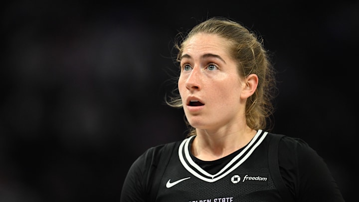 Golden State Valkyries guard Kate Martin (20)