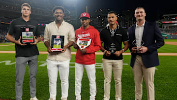 Travis Sykora, Elijah Green, Darren Baker, Daylen Lile, and Brad Lord