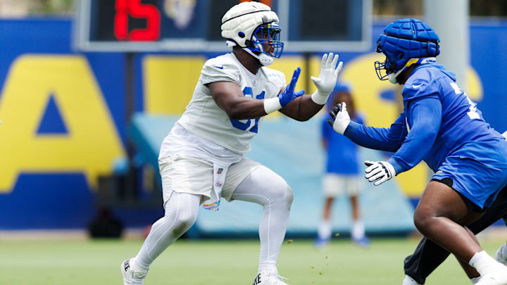 Los Angeles Rams OTA Offseason Workout Kobie Turner
