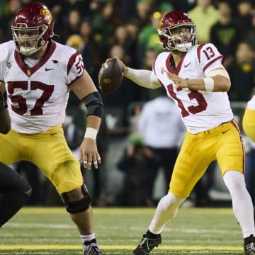 Caleb Williams was known at USC for getting the ball distributed to all of his receivers and not just one or two, which could work to his advantage in Shane Waldron's attack.